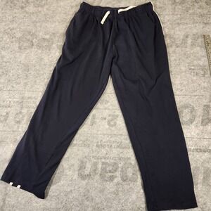 Onix Sweatpants Men's Size XL Blue Active‎ wear Lounge White Strips down on legs